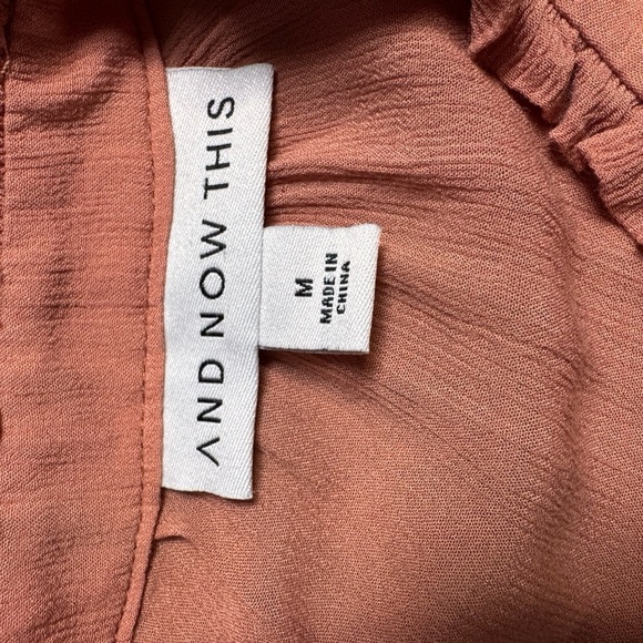 Chic Terracotta Midi Dress - Picture 5 of 8